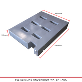 Slimline Under Tray Water Tank - Not compatible with Rolla-drawer